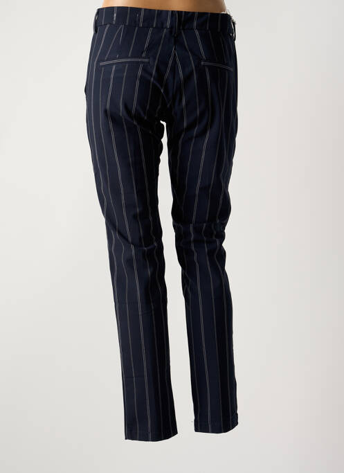 Pantalon chino bleu REIKO femme