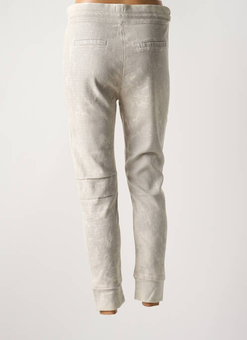 Pantalon chino gris REIKO pour femme