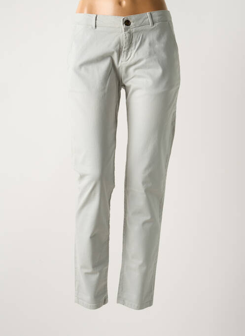 Pantalon chino gris REIKO pour femme