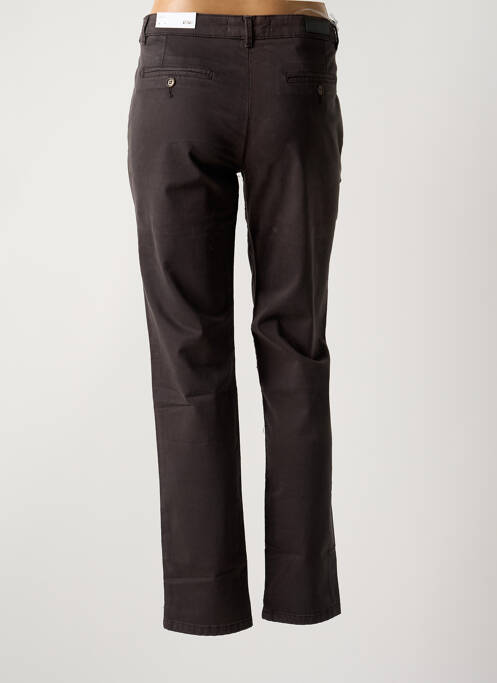 Pantalon chino marron REIKO pour femme