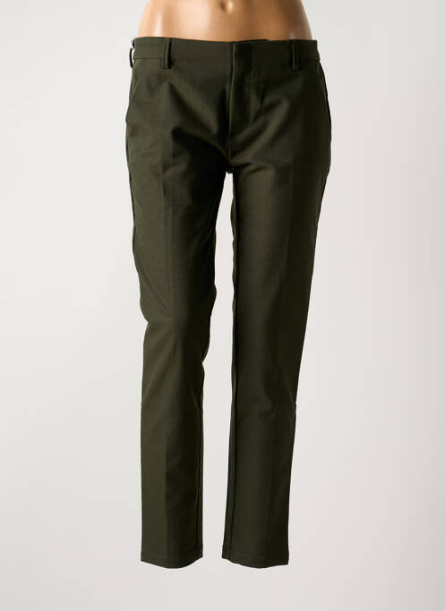 Pantalon chino vert REIKO pour femme