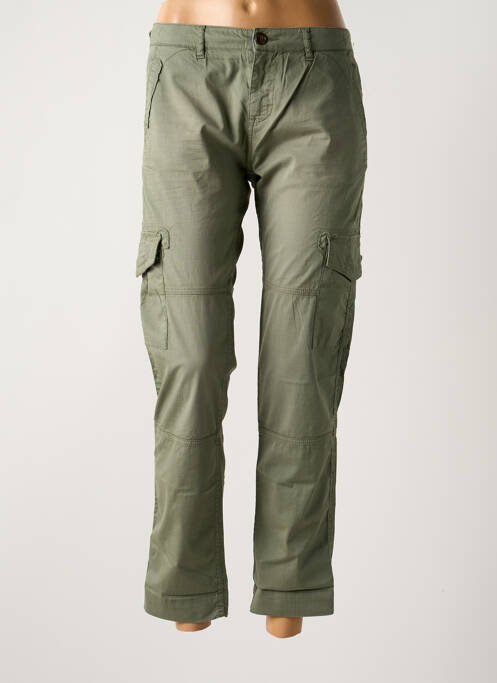 Pantalon chino vert REIKO pour femme