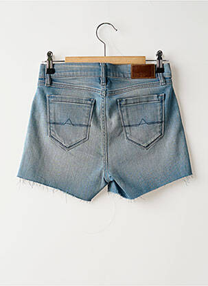 Short tissage denim taille normale bleu DONOVAN femme