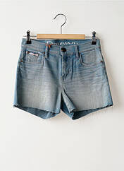 Short bleu DONOVAN pour femme seconde vue