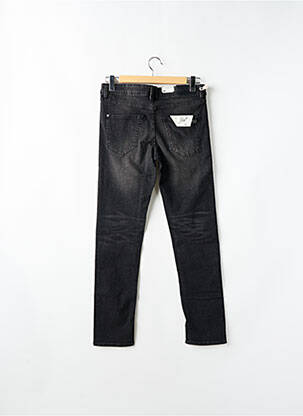 Jeans coupe slim stretch taille normale noir FIFTY homme