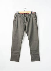 Pantalon chino gris RECYCLED ART WORLD pour homme seconde vue