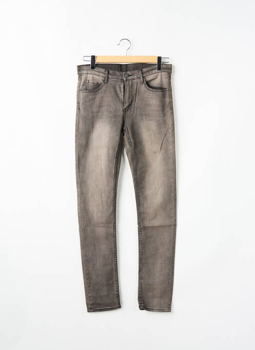 Jeans coupe slim gris CHEAP MONDAY pour homme