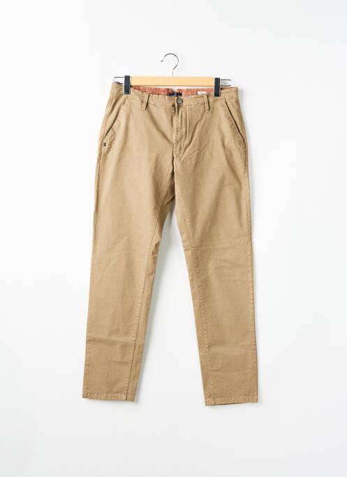 Pantalon chino beige RECYCLED ART WORLD pour homme