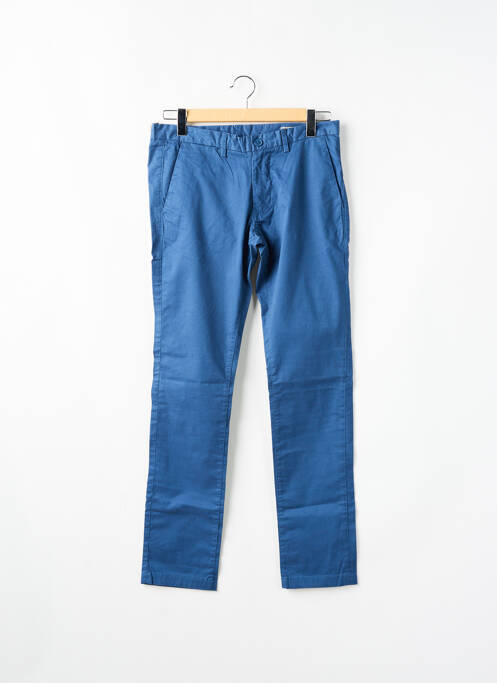 Pantalon chino bleu TEDDY SMITH pour homme