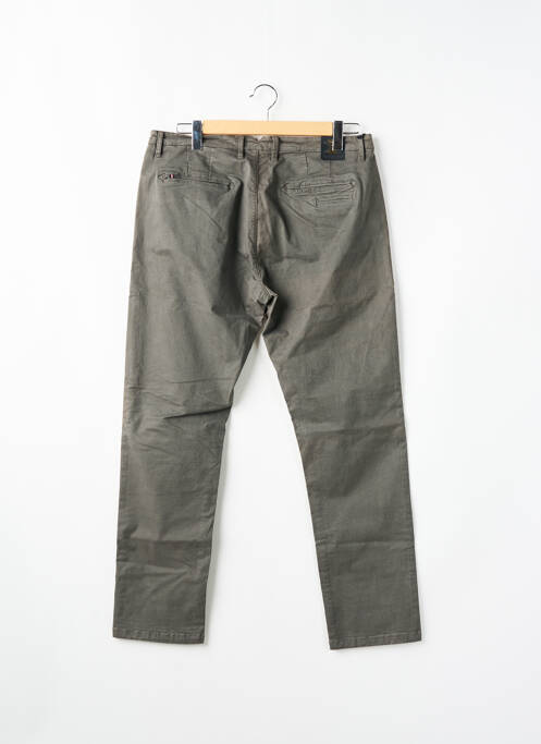 Pantalon chino gris RECYCLED ART WORLD pour homme