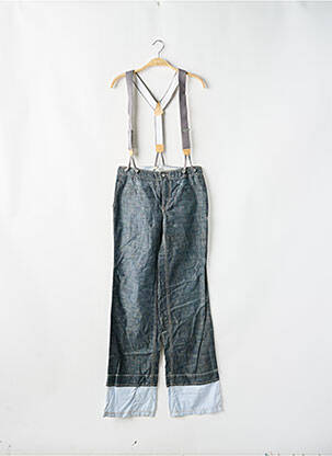 Jeans coupe droite taille normale taille normale bleu SCHOOL RAG femme