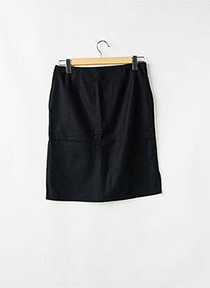 Jupe mi-longue fermeture zip latéral noir TIM BARGEOT femme