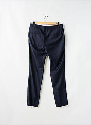 Pantalon droit tissage popeline taille normale bleu ELEVEN PARIS homme