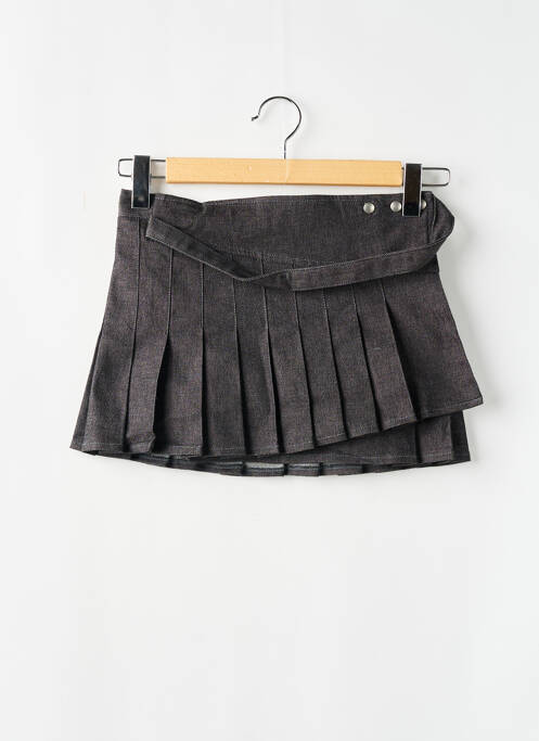 Mini-jupe taille normale noir TEDDY SMITH femme