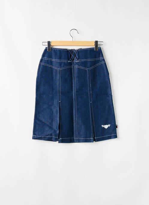 Jupe mi-longue bleu KANA BEACH pour femme