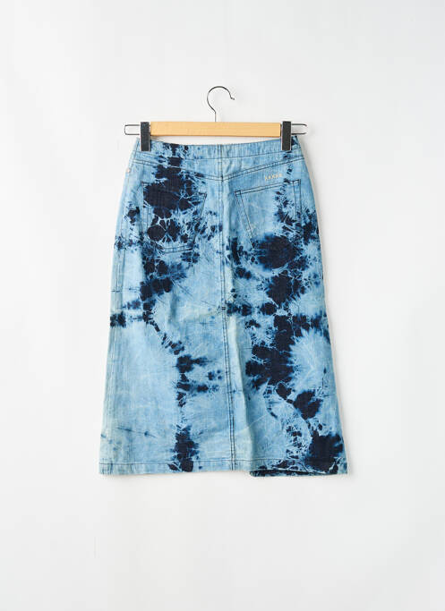 Jupe mi-longue bleu SCHOOL RAG pour femme