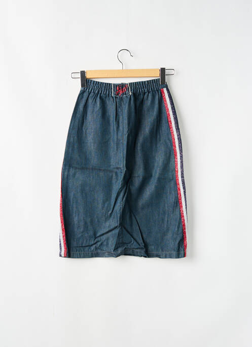 Jupe mi-longue bleu SCHOOL RAG pour femme