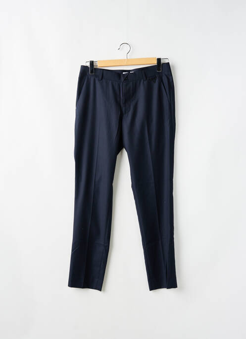 Pantalon droit bleu ELEVEN PARIS pour homme