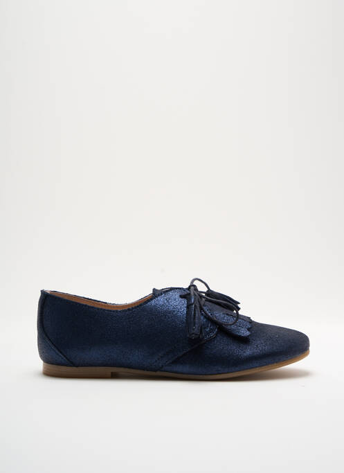 Derbies bleu ALFA pour femme