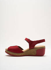 Sandales/Nu pieds rouge EL NATURALISTA pour femme seconde vue