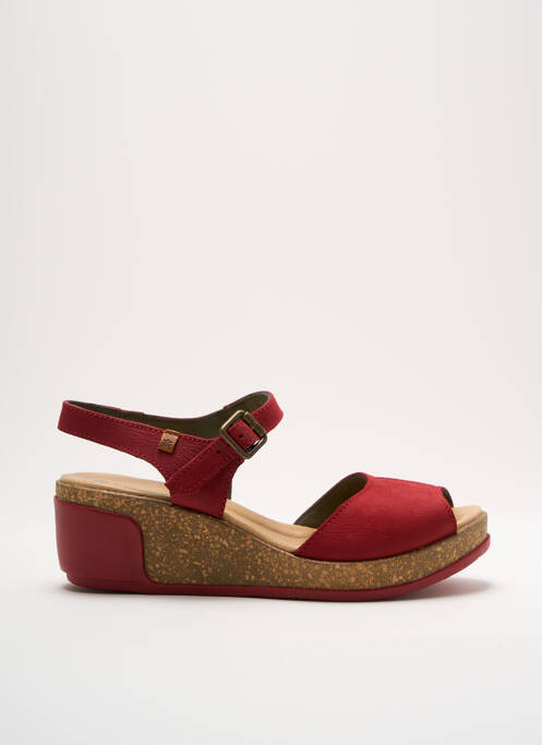 Sandales/Nu pieds rouge EL NATURALISTA pour femme