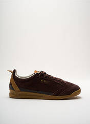 Baskets marron fonce KICKERS pour homme seconde vue