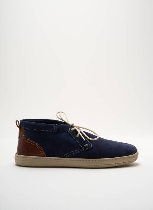 Baskets bleu KICKERS pour homme