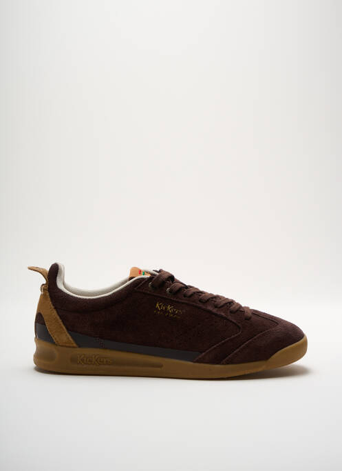 Baskets marron fonce KICKERS pour homme