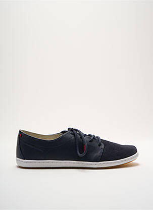 Baskets plateforme plateforme bleu LAFEYT homme