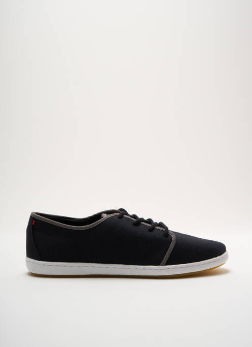 Baskets bout rond bout rond noir LAFEYT homme