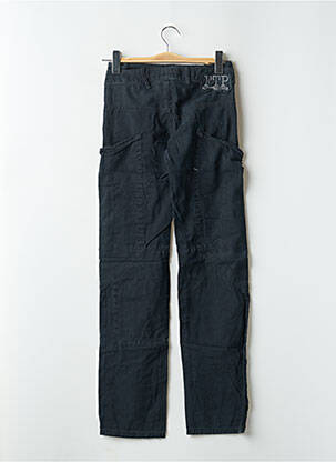 Pantalon cargo coupe droite taille basse noir FREEMAN T.PORTER femme
