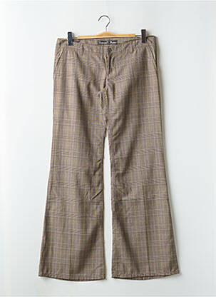Pantalon chino taille basse taille basse beige FREEMAN T.PORTER femme