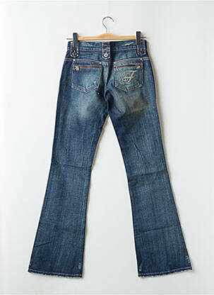 Jean coupe flare taille basse taille basse bleu FREEMAN T.PORTER femme