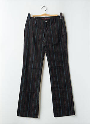 Pantalon chino taille basse taille basse noir FREEMAN T.PORTER femme