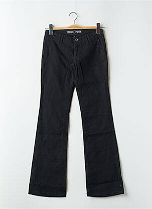 Pantalon flare taille basse taille basse noir FREEMAN T.PORTER femme