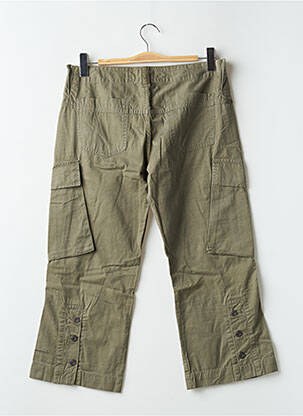 Pantacourt coupe droite taille basse vert FREEMAN T.PORTER femme