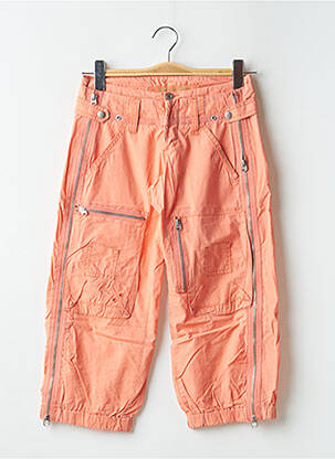 Pantacourt taille basse taille basse orange FREEMAN T.PORTER femme