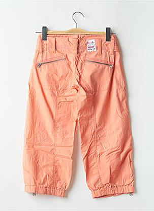 Pantacourt taille basse taille basse orange FREEMAN T.PORTER femme
