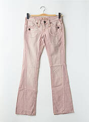 Pantalon flare rose FREEMAN T.PORTER pour femme seconde vue