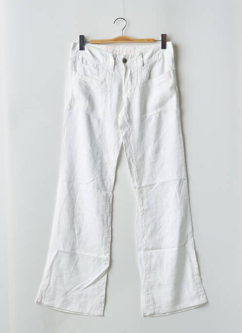 Pantalon droit blanc FREEMAN T.PORTER pour femme