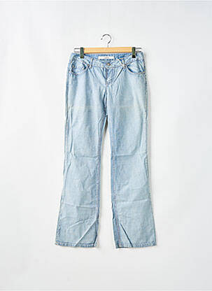 Jeans bootcut stretch taille basse bleu SCHOOL RAG femme