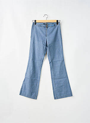 Jeans bootcut taille haute taille haute bleu SCHOOL RAG femme