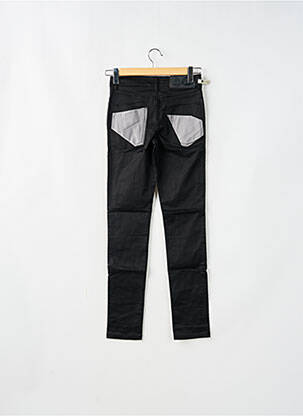 Pantalon slim tissage popeline noir CHEAP MONDAY femme