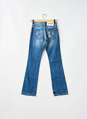 Jeans bootcut stretch taille basse bleu SCHOOL RAG femme