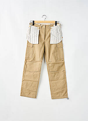 Pantalon cargo slim taille normale beige SCHOOL RAG femme