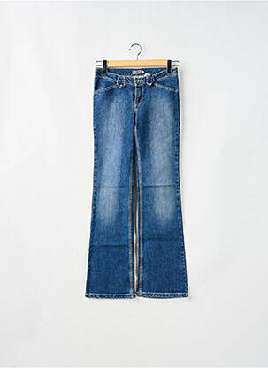 Jeans bootcut stretch taille basse bleu TEDDY SMITH femme