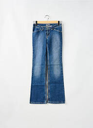 Jeans bootcut stretch taille basse bleu TEDDY SMITH femme