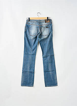 Jeans coupe droite taille basse taille basse bleu TEDDY SMITH femme