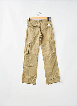 Pantalon cargo slim taille basse vert TEDDY SMITH femme