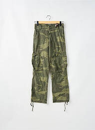 Pantalon cargo imprimé camouflage taille normale vert TEDDY SMITH homme